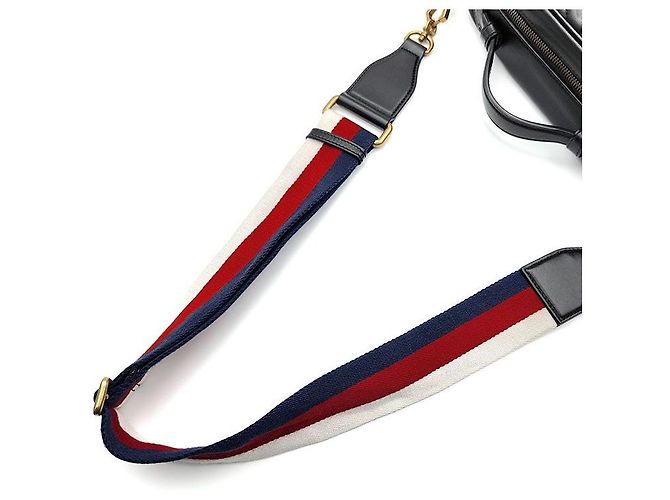 Gucci Borsa a mano e a tracolla GG Marmont Matelassé Nero - vista 5
