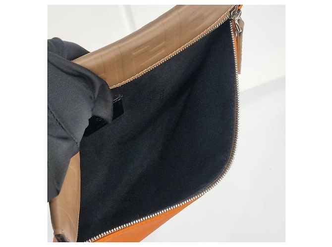Clutch piccola Jukka Fendi Marrone - vista 15