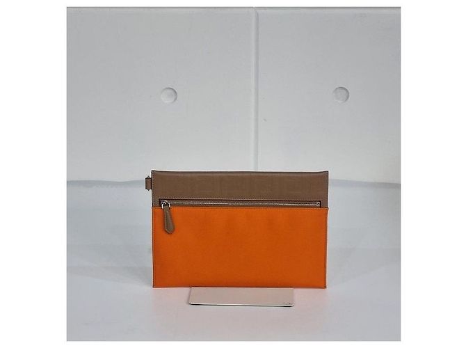 Clutch piccola Jukka Fendi Marrone - vista 5