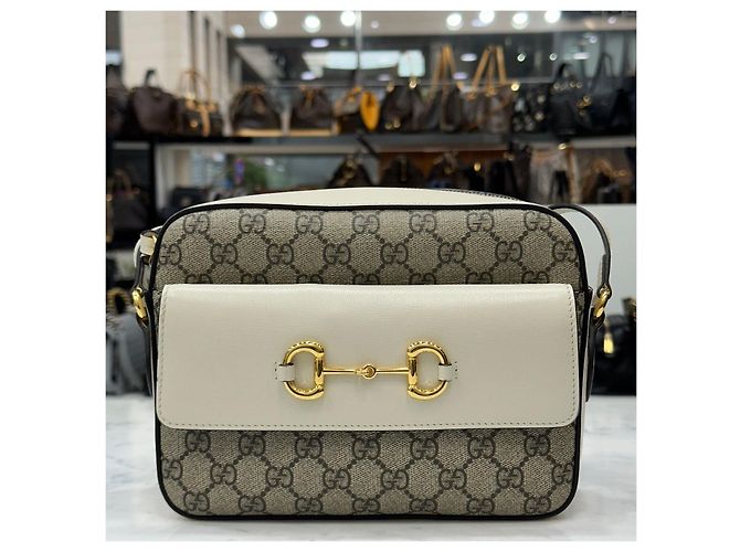 Gucci Horsebit Small Camera Bag Weiß - Ansicht 2