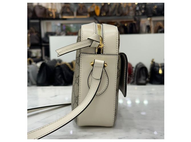 Gucci Horsebit Small Camera Bag Weiß - Ansicht 4