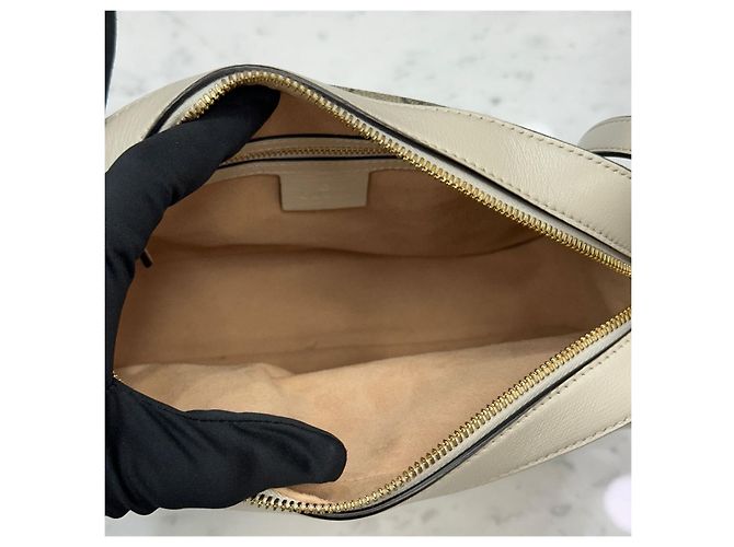 Gucci Horsebit Small Camera Bag Weiß - Ansicht 6