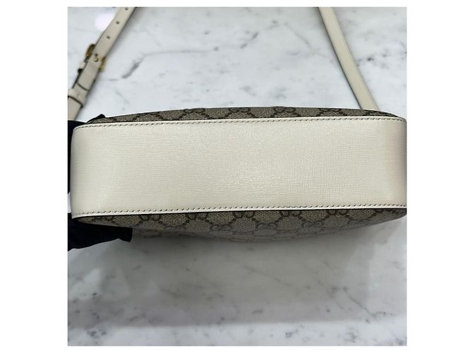 Gucci Horsebit Small Camera Bag Weiß - Ansicht 8