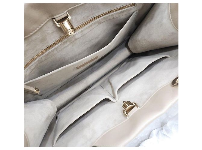 Dior Nuova Borsa Tote Essential in Pelle Arancione - vista 6