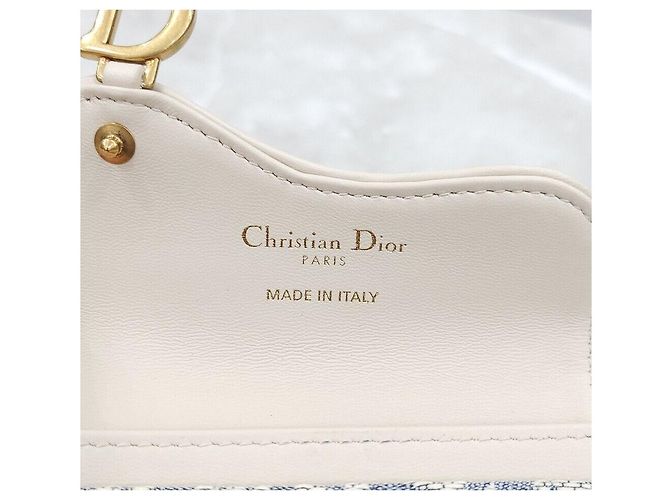 Dior Saddle Denim Oblique Kartenetui Mehrfarben - Ansicht 5