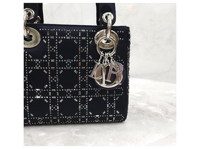 Dior Mini Borsa in Raso Nero - vista 5