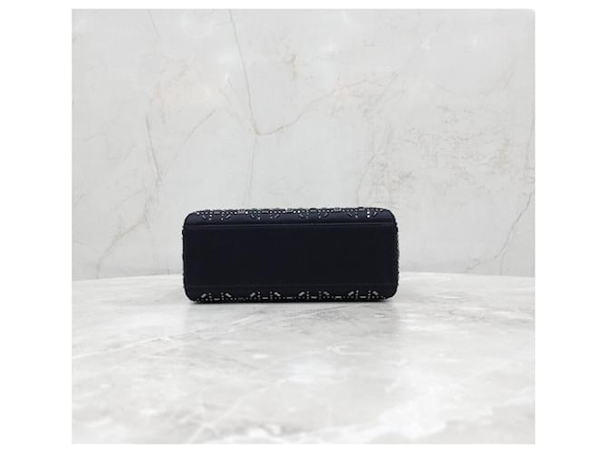 Dior Mini Borsa in Raso Nero - vista 6