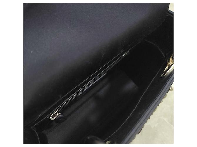Dior Mini Borsa in Raso Nero - vista 8
