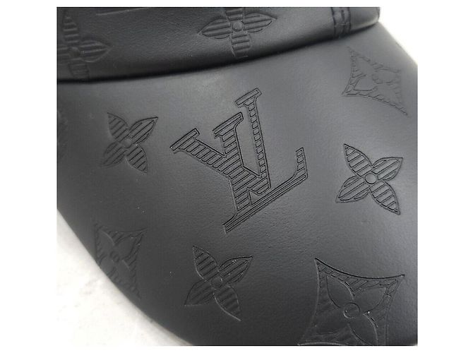 Louis Vuitton Cappellino da baseball Shadow Leather Monogram Multicolore - vista 4