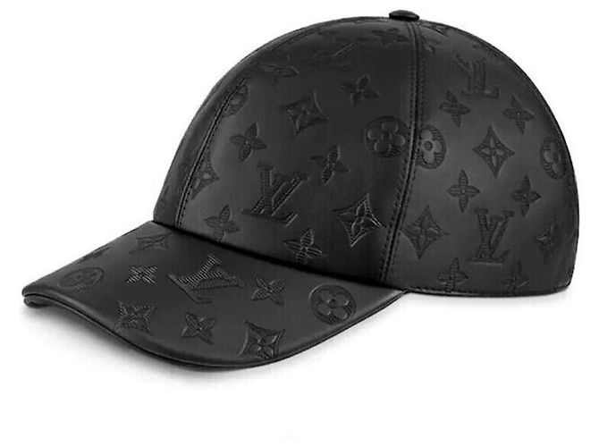 Louis Vuitton Cappellino da baseball Shadow Leather Monogram Multicolore - vista 7