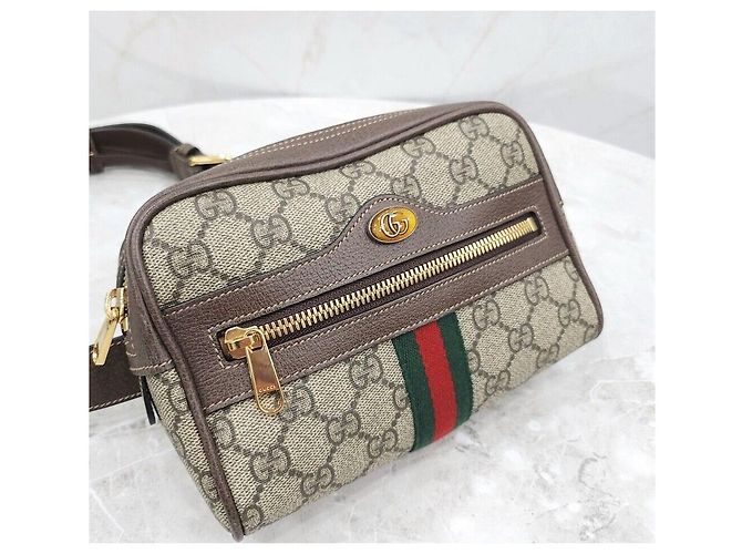 Gucci Borsa a tracolla GG Supreme Ophidia GG Supreme - vista 4