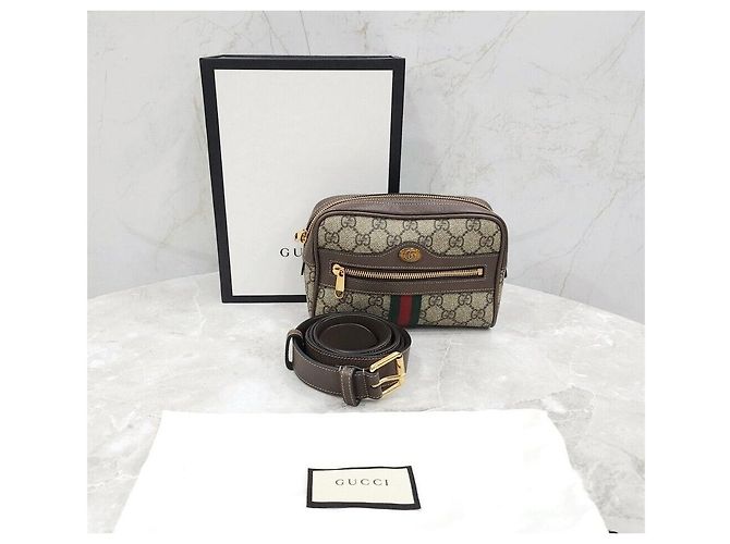 Gucci Borsa a tracolla GG Supreme Ophidia GG Supreme - vista 7