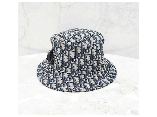Dior Cappello Bucket in Jacquard Oblique Multicolore - vista 3