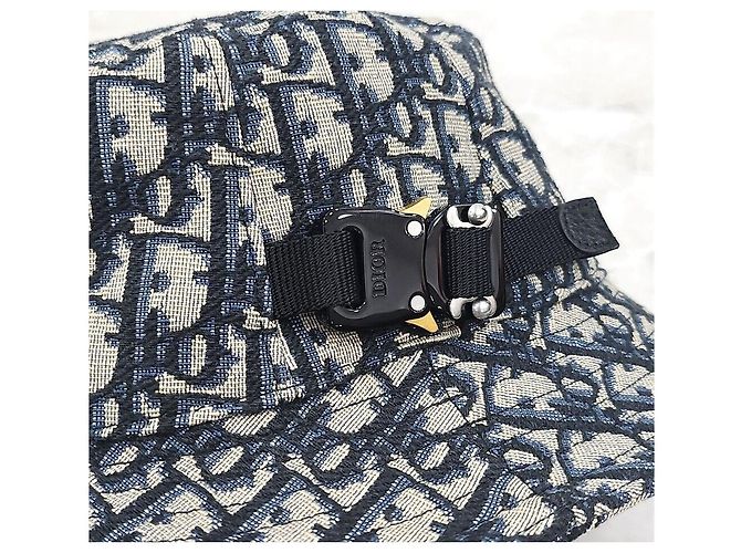 Dior Cappello Bucket in Jacquard Oblique Multicolore - vista 4