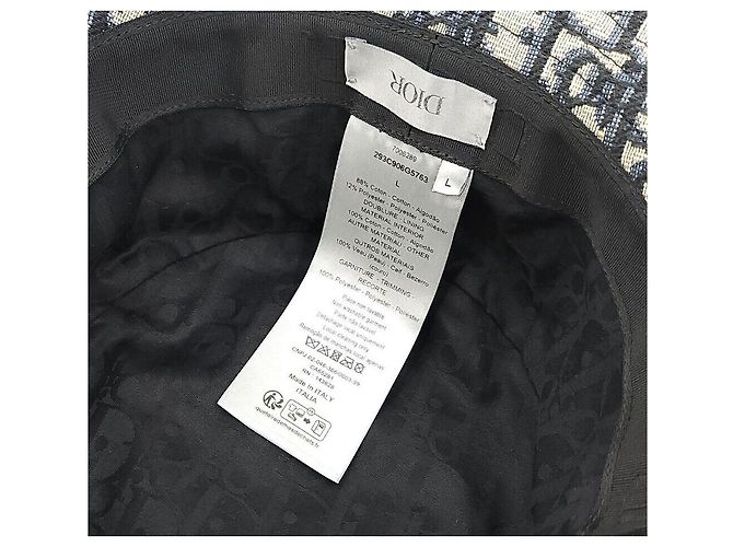 Dior Cappello Bucket in Jacquard Oblique Multicolore - vista 5