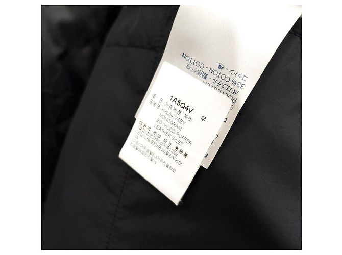 Louis Vuitton Limited Edition Monogram Boy Puffer Lederweste Schwarz - Ansicht 5