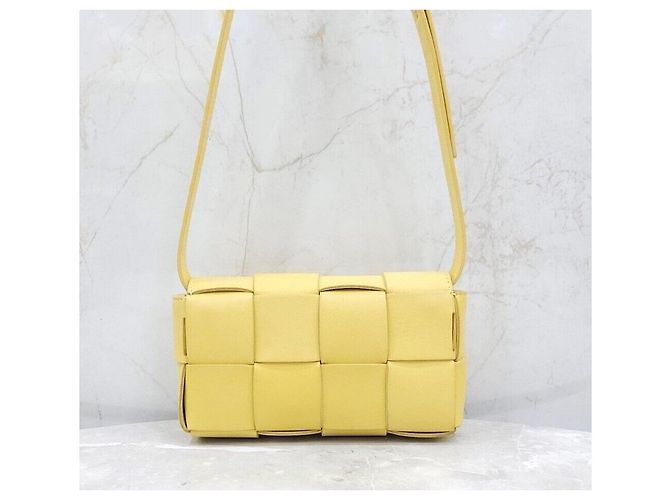 Bottega Veneta Borsa a tracolla Intrecciato Cassette D'oro - vista 3