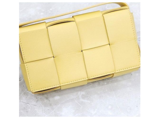 Bottega Veneta Borsa a tracolla Intrecciato Cassette D'oro - vista 5
