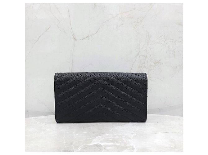 Saint Laurent Long Portefeuille Monogram Flap - vue 3