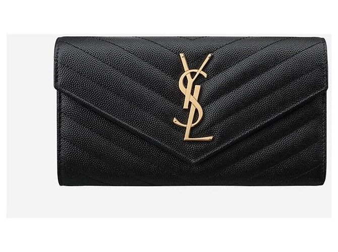 Saint Laurent Long Portefeuille Monogram Flap - vue 7