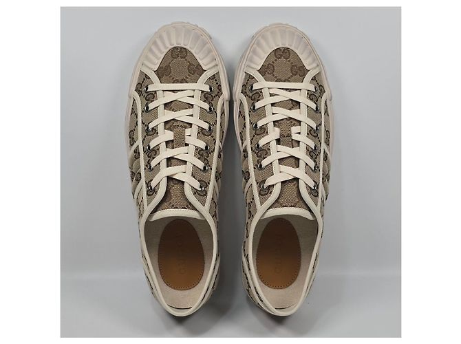 Gucci Low-Top-Sneaker aus GG-Canvas Mehrfarben - Ansicht 7