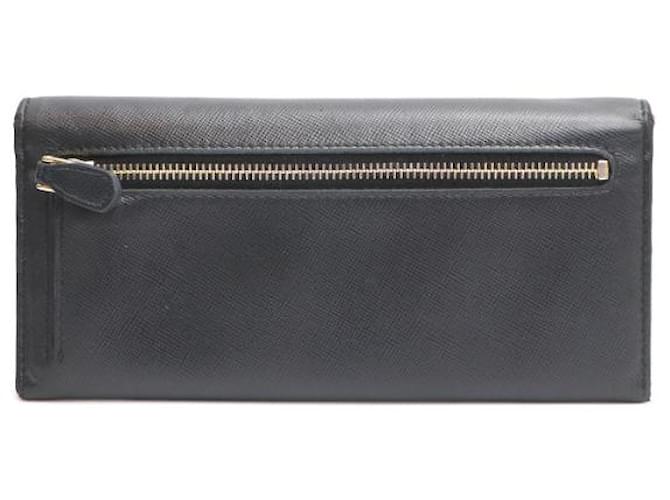 Prada Saffiano Long Wallet Schwarz - Ansicht 11
