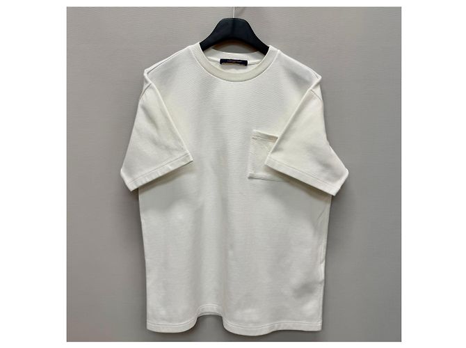 Louis Vuitton Signature Pocket Monogram T-Shirt Silber - Ansicht 2