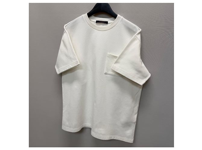 Louis Vuitton Signature Pocket Monogram T-Shirt Silber - Ansicht 4