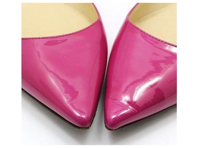 Jimmy Choo Scarpe basse in vernice Porpora - vista 3