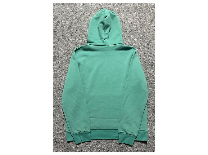 Louis Vuitton Bestickter Signature Hoodie Grün - Ansicht 4