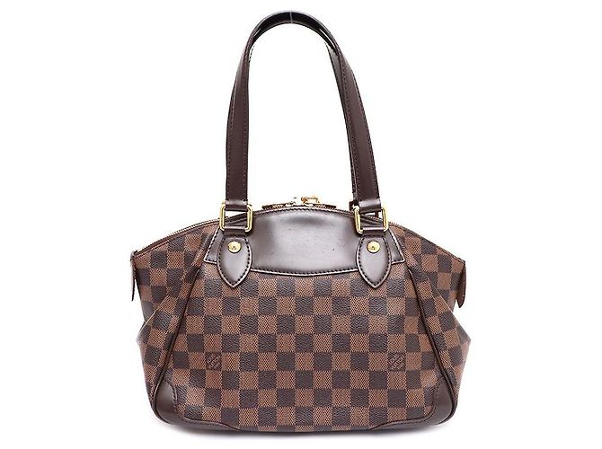 Louis Vuitton Damier Eben Canvas Verona PM Tote Bag Mehrfarben - Ansicht 3
