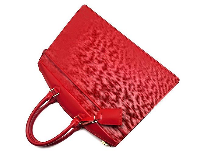 Louis Vuitton Epi Riviera Rosso - vista 4