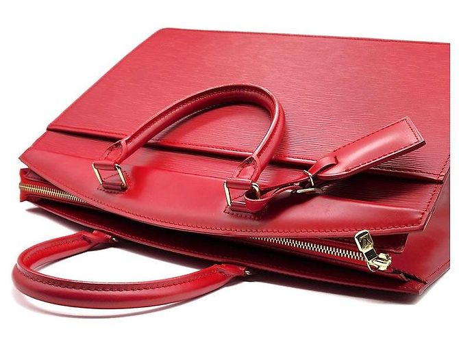 Louis Vuitton Epi Riviera Rosso - vista 6
