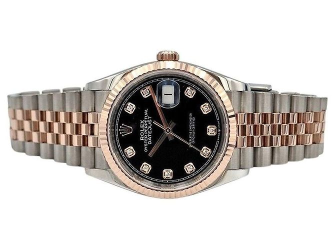 Rolex Orologio Datejust Diamond Combination Multicolore - vista 4