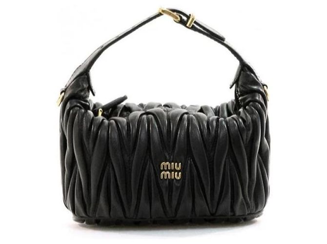 Miu Miu Pochette in pelle nappa trapuntata - vista 3