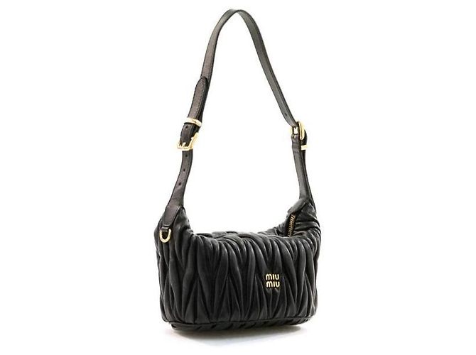 Miu Miu Pochette in pelle nappa trapuntata - vista 4