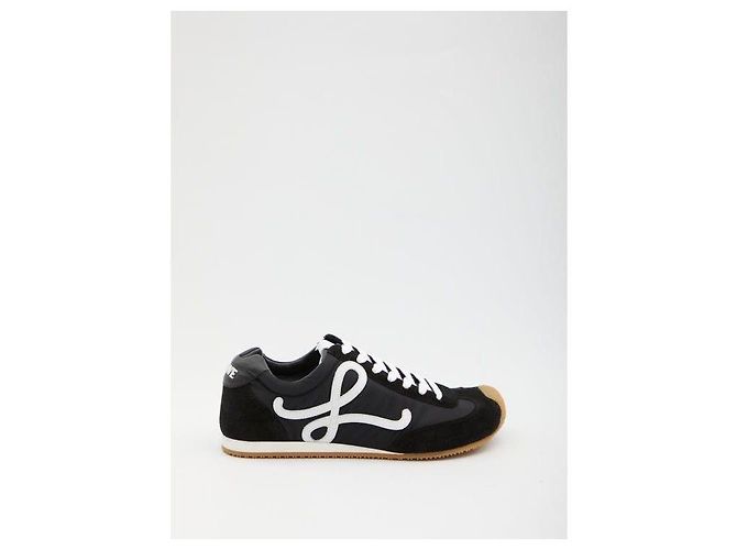 Loewe Tênis Ballet Runner em nylon e couro de bezerro - vista 4