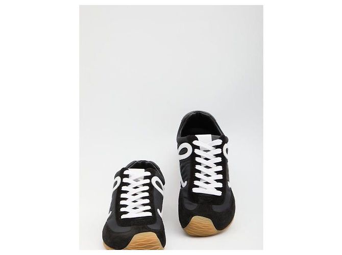 Loewe Tênis Ballet Runner em nylon e couro de bezerro - vista 8