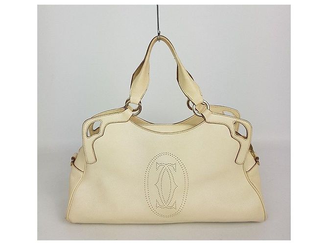 Cartier Borsa Tote Marcello Bianco - vista 4