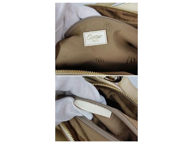 Cartier Borsa Tote Marcello Bianco - vista 9