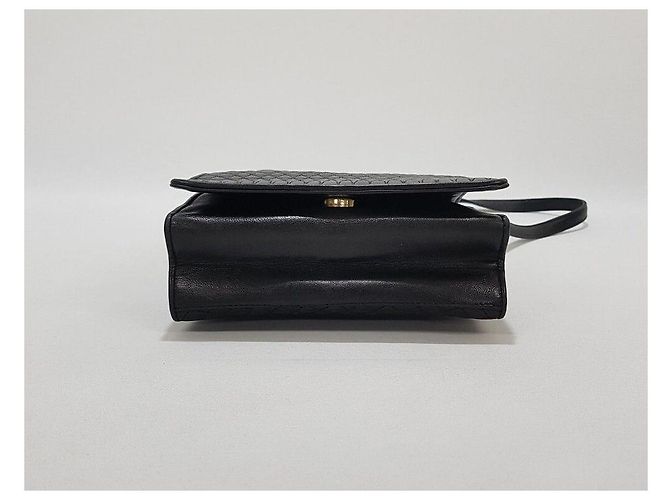 Bally Schwarze Leder-Tote mit Crossbody-Gurt - Ansicht 7