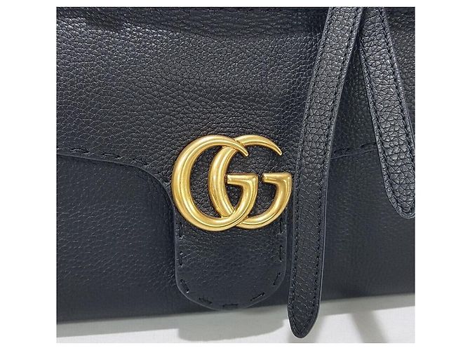 Borsa a mano e a tracolla mini Gucci GG Marmont Argento - vista 3