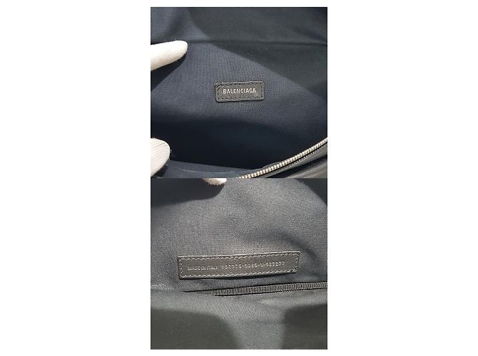 Everyday Balenciaga Leder-Gürteltasche mit Logo - Ansicht 10