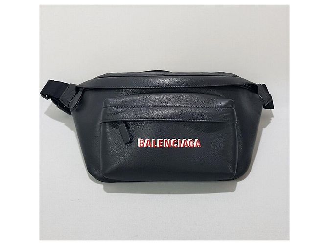Everyday Balenciaga Leder-Gürteltasche mit Logo - Ansicht 2