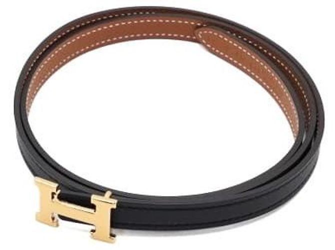 Hermès Cintura reversibile da donna con mini logo dorato Multicolore - vista 2