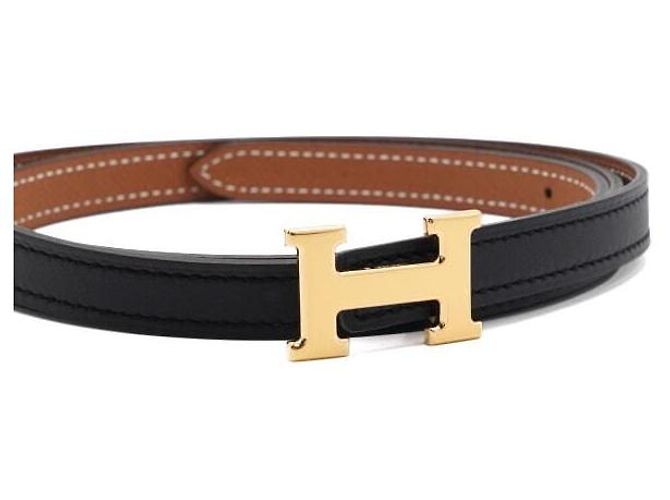 Hermès Cintura reversibile da donna con mini logo dorato Multicolore - vista 3