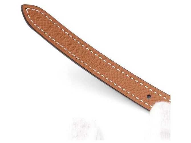 Hermès Cintura reversibile da donna con mini logo dorato Multicolore - vista 5