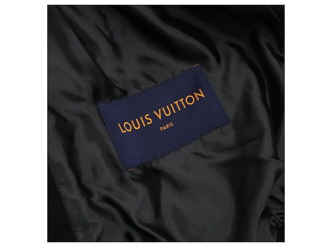 Louis Vuitton Giacca Varsity da uomo con logo ricamato Ramskin Forever Bianco - vista 7