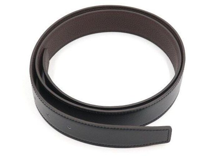 Hermès Reversible Leather Belt Extra Strap Size Brown - view 2