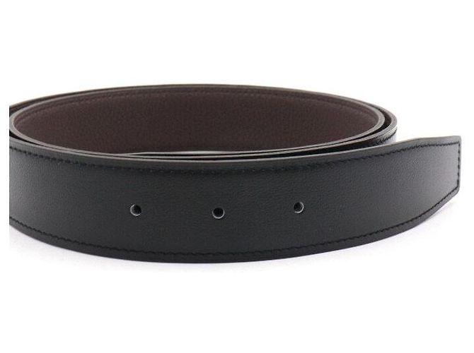 Hermès Reversible Leather Belt Extra Strap Size Brown - view 3